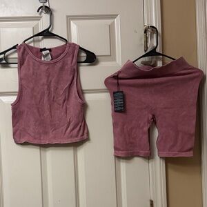 Forever 21 Pink Athletic Shorts